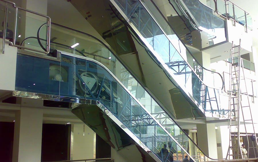 Escalator Cladding
